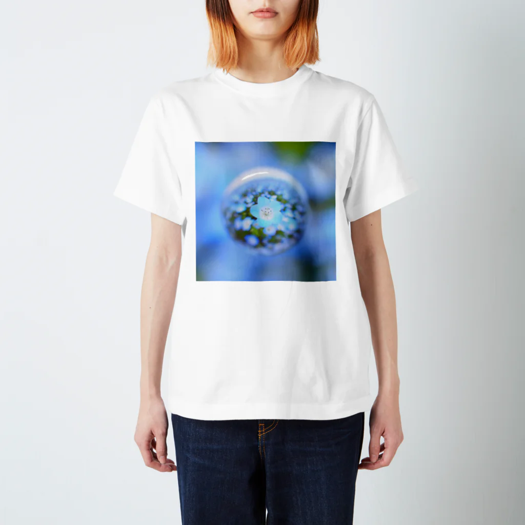 ハレとケのsoratama-nemophila Regular Fit T-Shirt