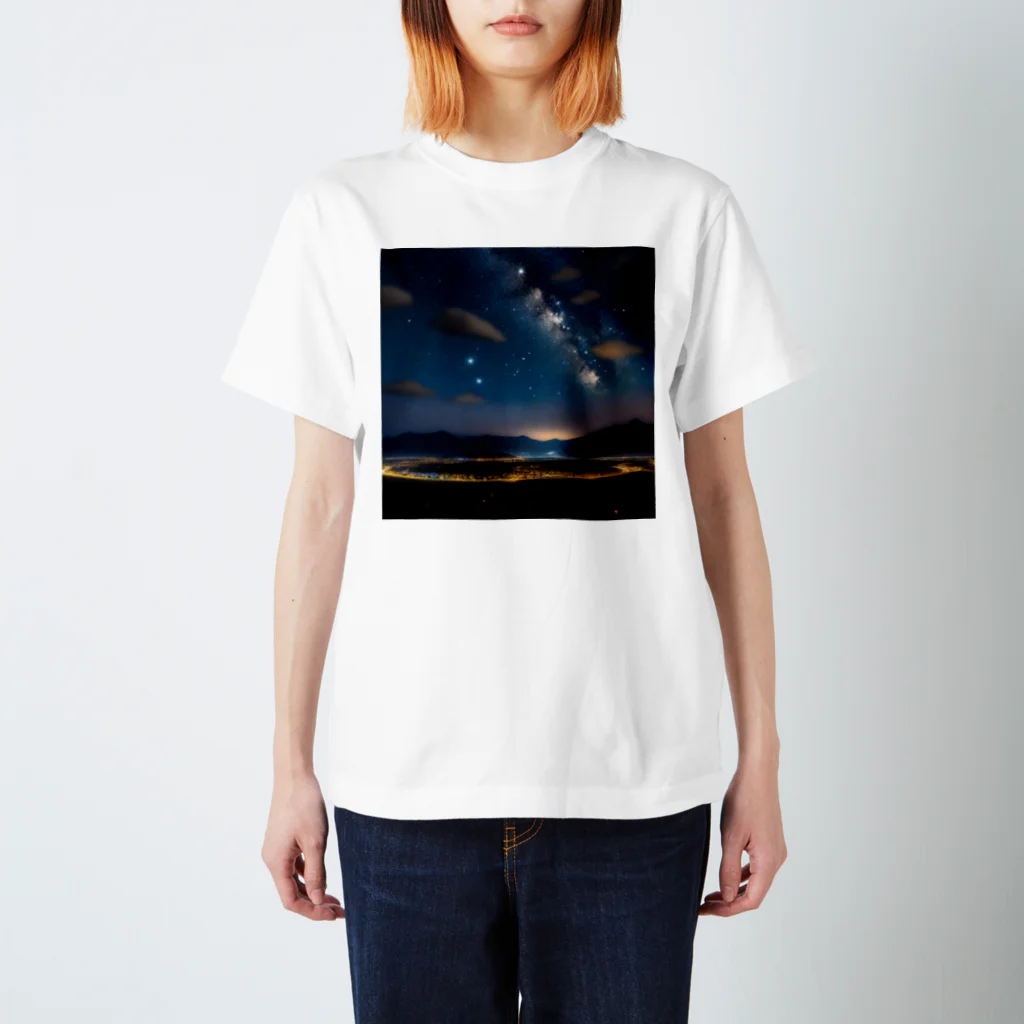 モカステの星空 スタンダードTシャツ