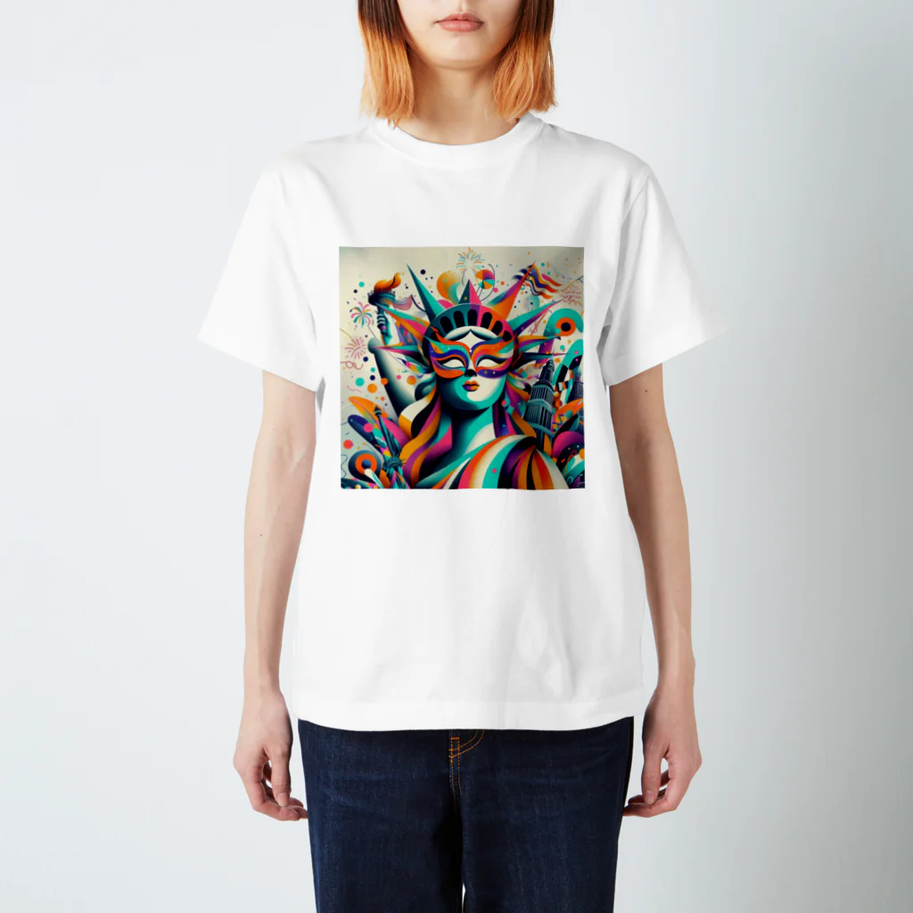 koumeiの自由な女神 Regular Fit T-Shirt