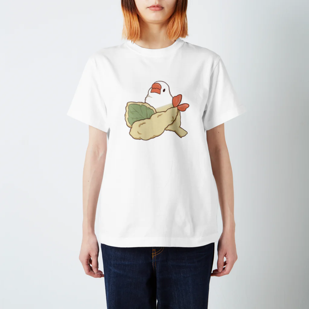 fukufukudo_514の東京の文鳥 スタンダードTシャツ