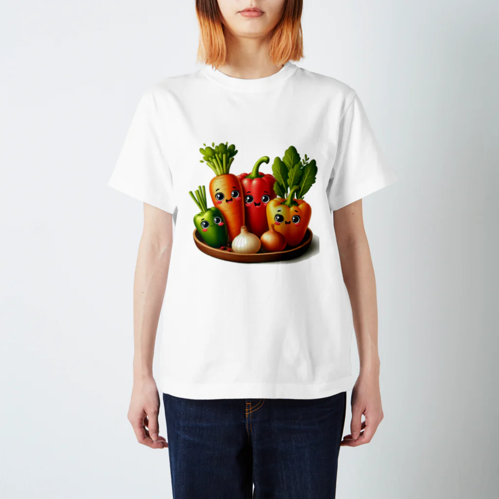 koumeiのベジタらぶ Regular Fit T-Shirt