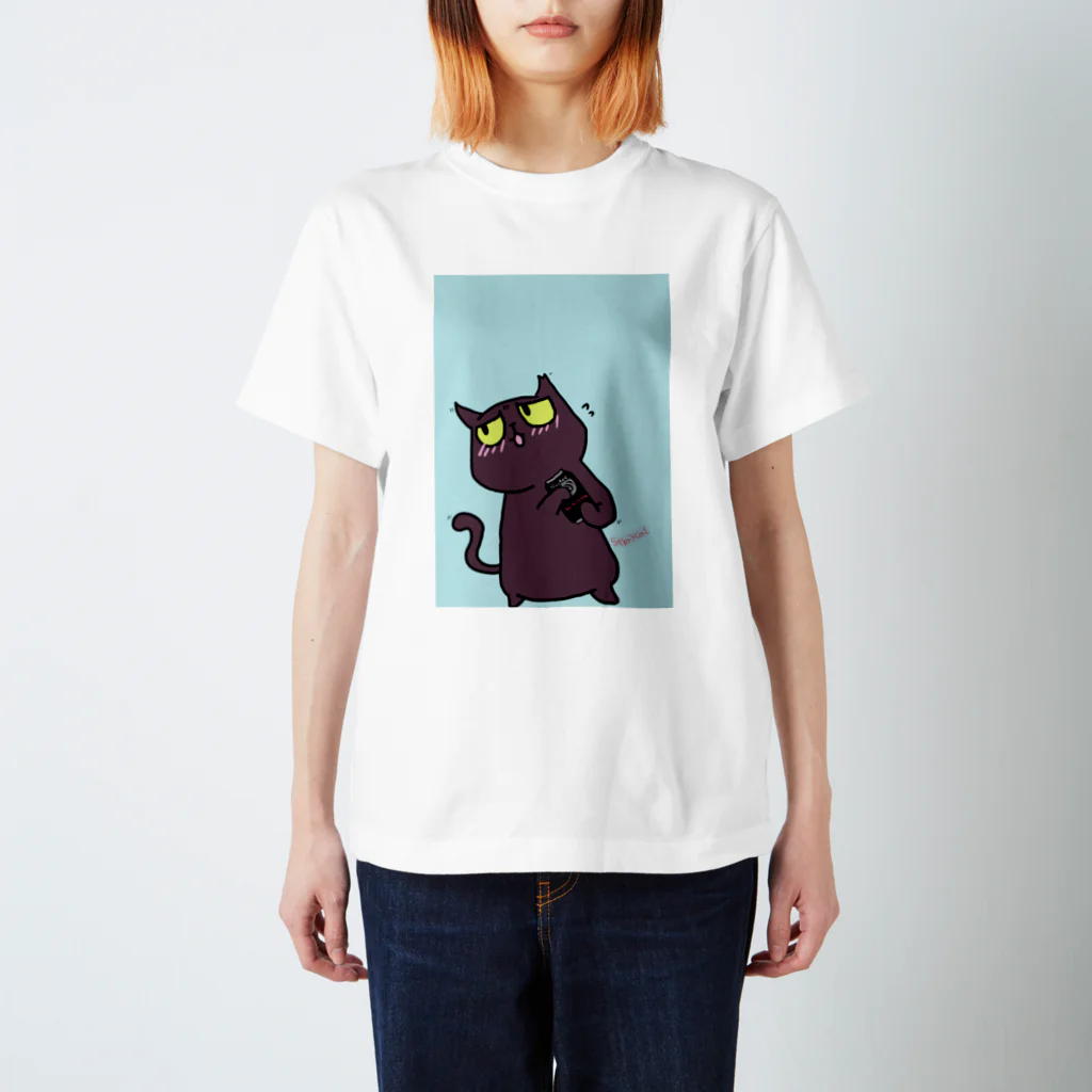 Stray cat～迷い猫の店～の大人のジュースをいかが? スタンダードTシャツ