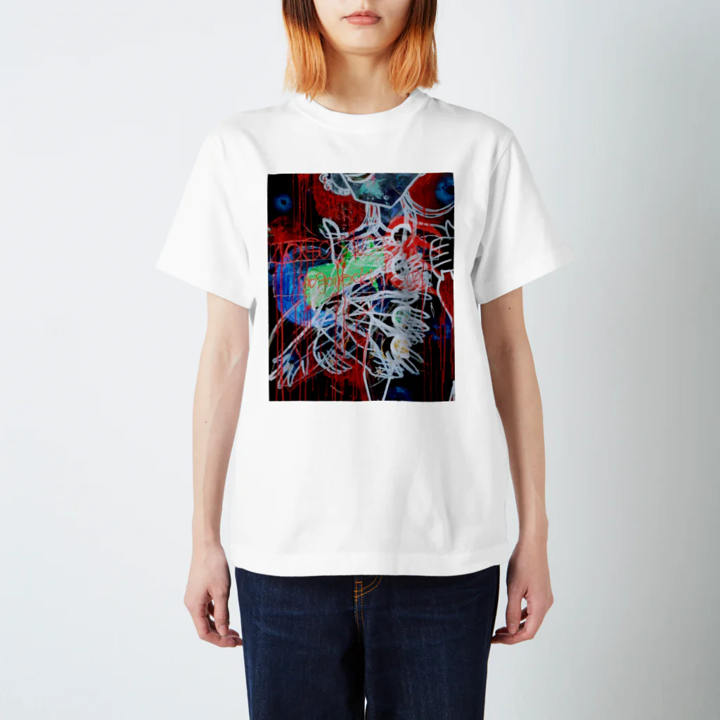 ドント・ウォーリィのNO GO SIGNAL go go rock'n roll スタンダードTシャツ