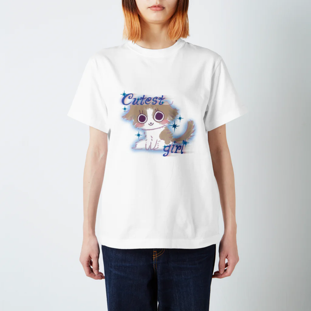 ちょこっぷのかわいいわんこ🐶💖 スタンダードTシャツ