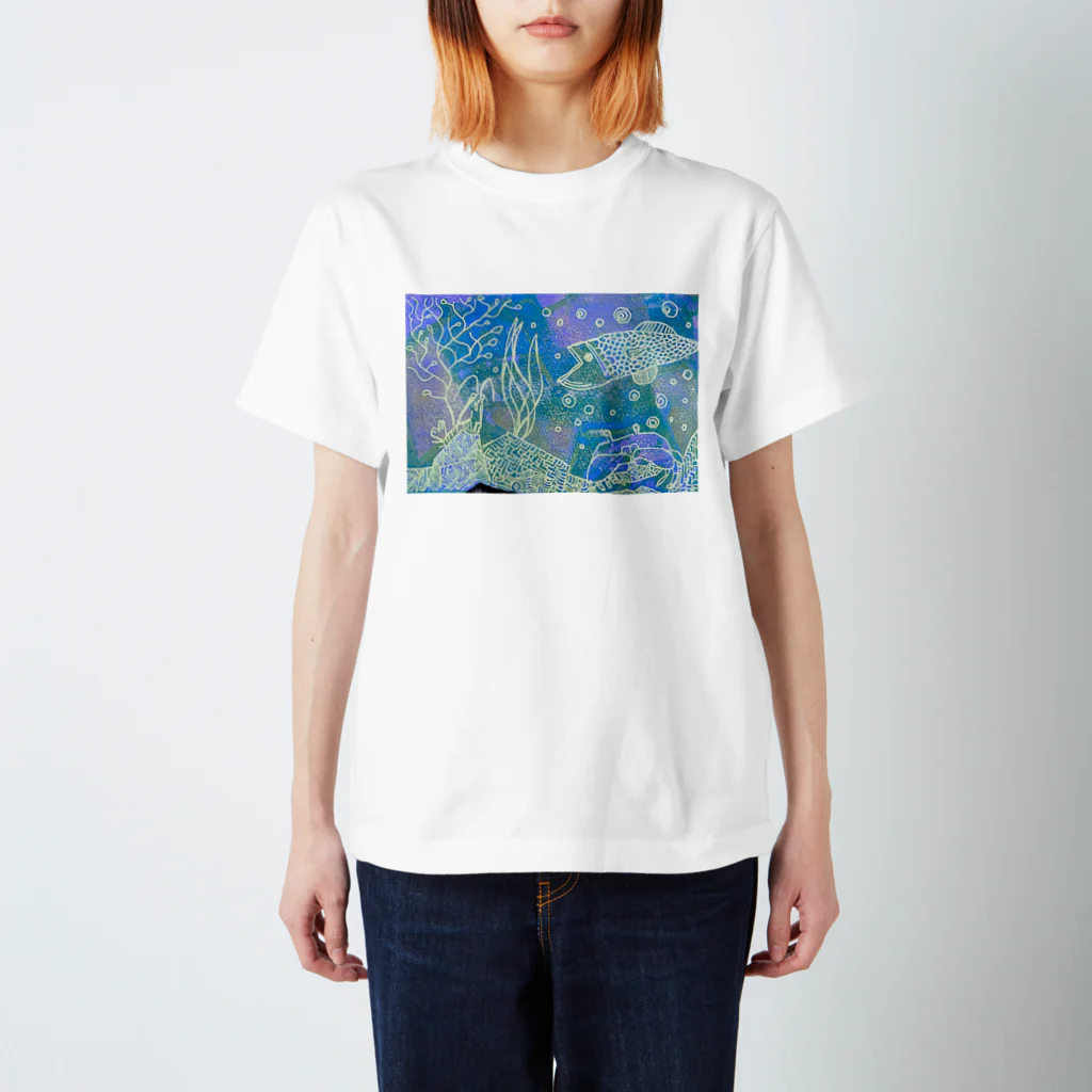 お茄子の直売所のうみのなか Regular Fit T-Shirt