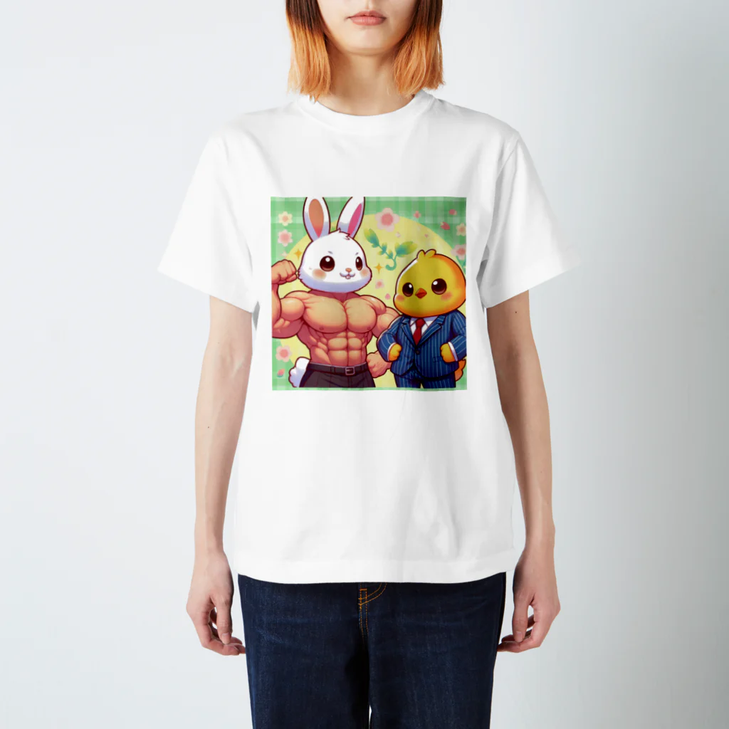 jyabajyaの親愛なる君と僕‐ダサカワVer. スタンダードTシャツ