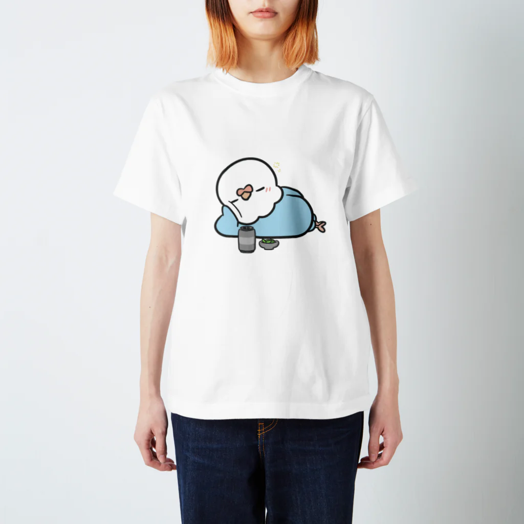 すぅまる☻のおじさんインコ スタンダードTシャツ