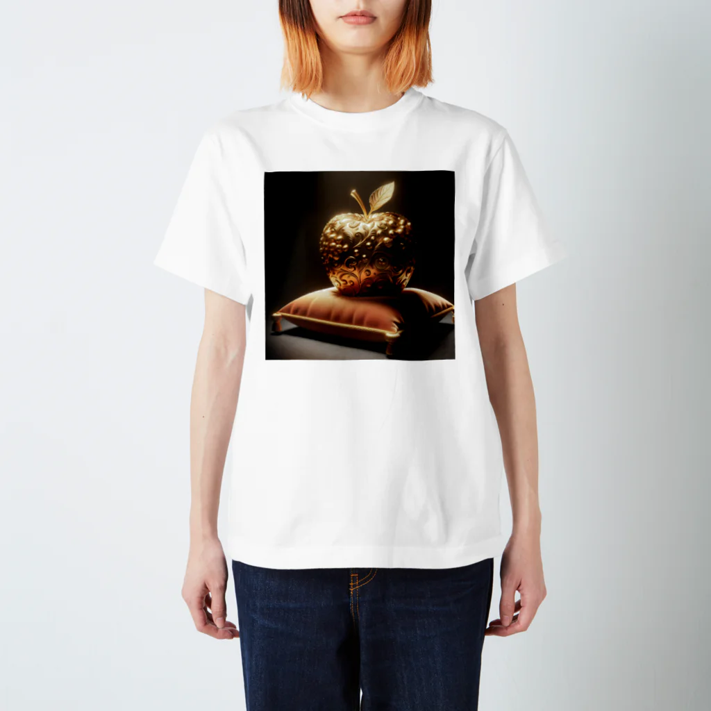 金運上昇金のリンゴの金運上昇金のリンゴ Regular Fit T-Shirt
