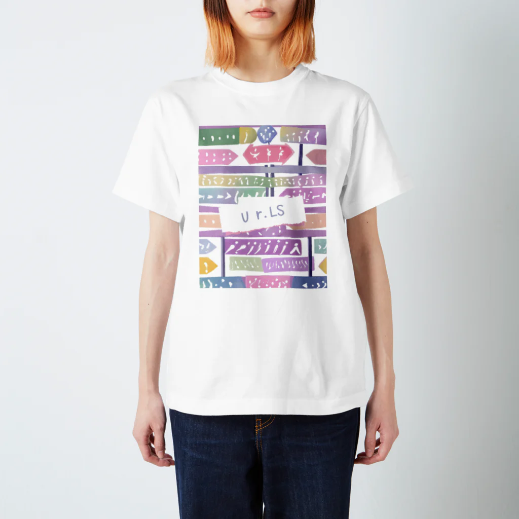 Ur. LSのパステル道標シリーズNo.1 スタンダードTシャツ