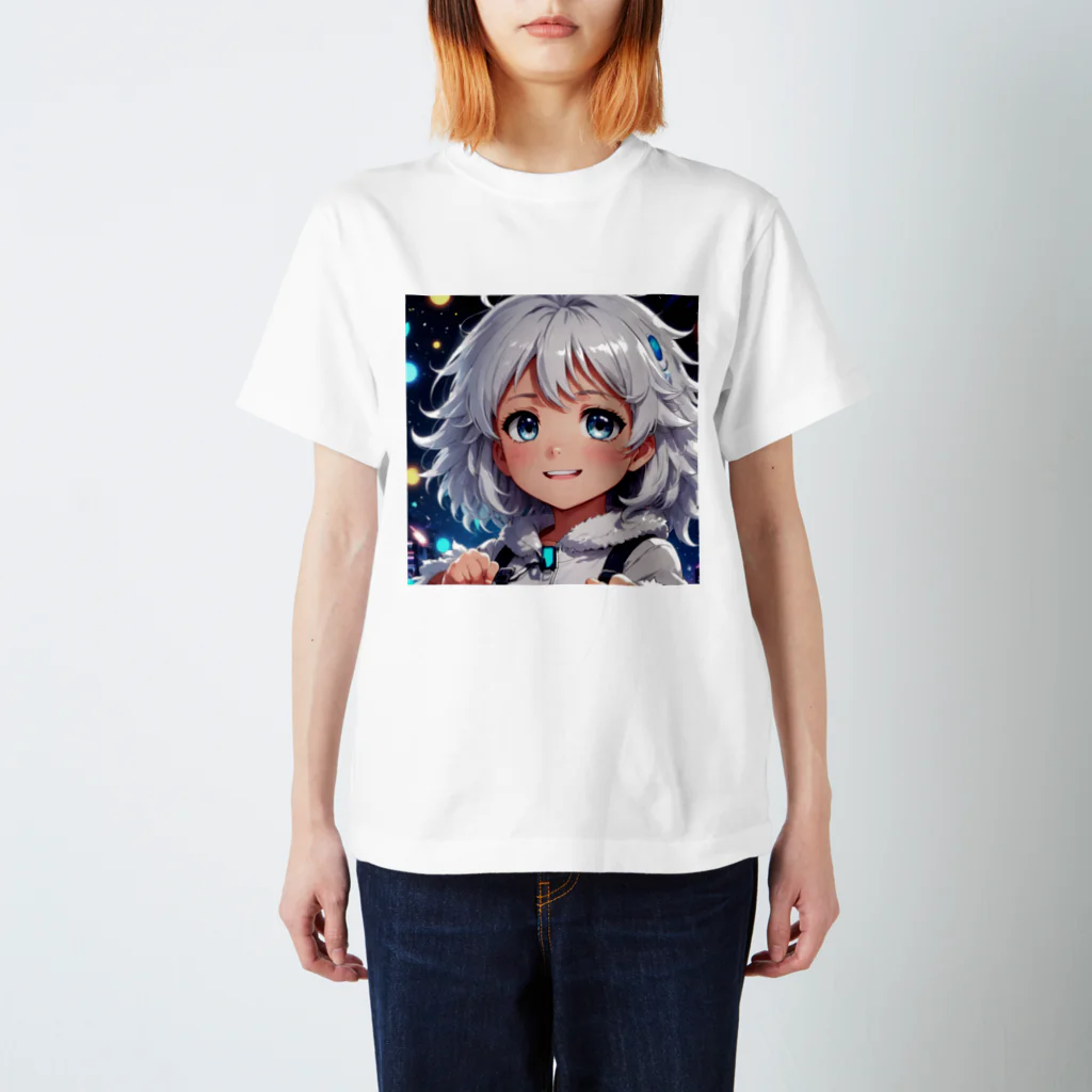 巫女スタぐらむのもふもふの美少女 Regular Fit T-Shirt