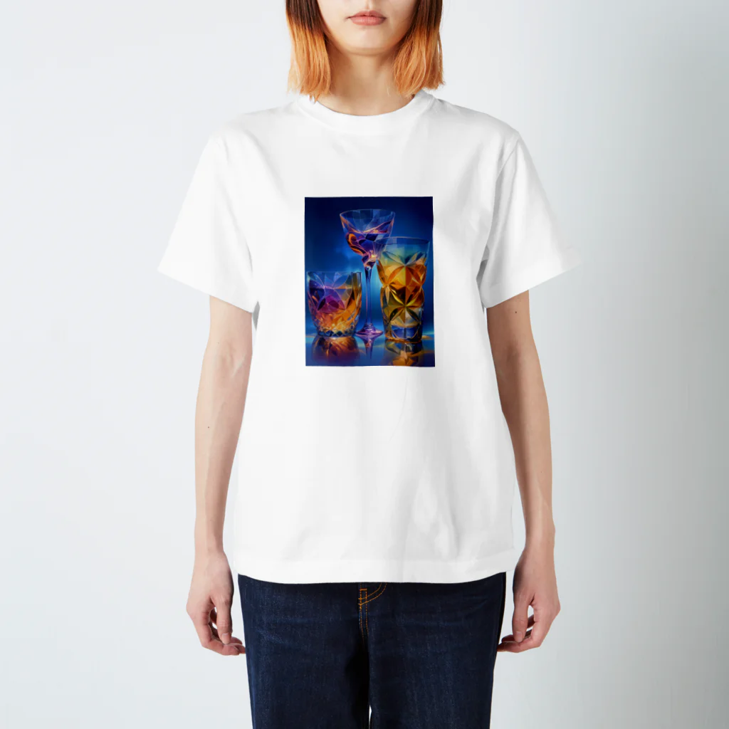 AQUAMETAVERSEの豪華なバカラのグラス　ラフルール　1859 スタンダードTシャツ