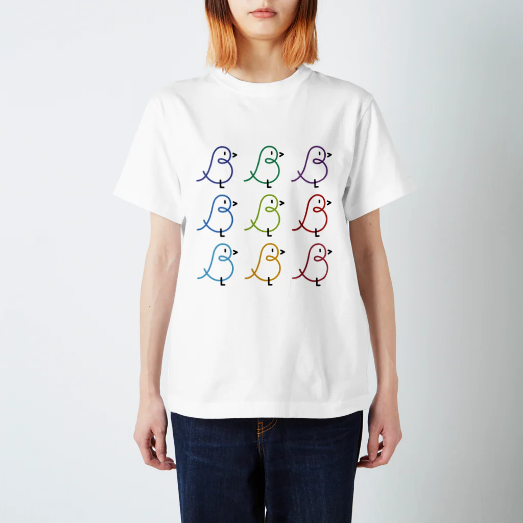 BuranoのBurano-9Birds（1000円寄付） Regular Fit T-Shirt