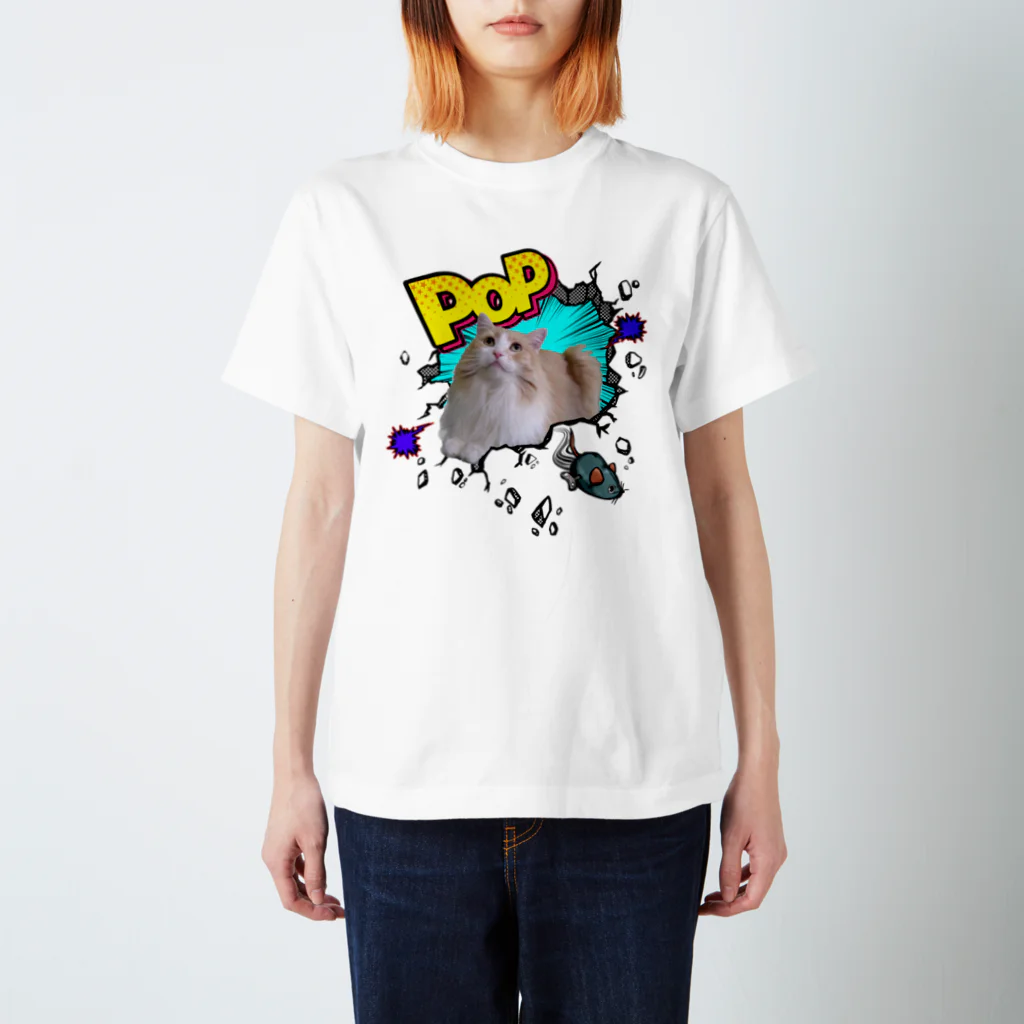 PDSのPOP様Tシャツ٩( 'ω' )و スタンダードTシャツ