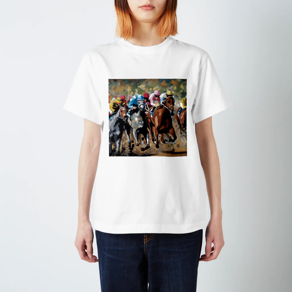 欲望の競馬 Regular Fit T-Shirt