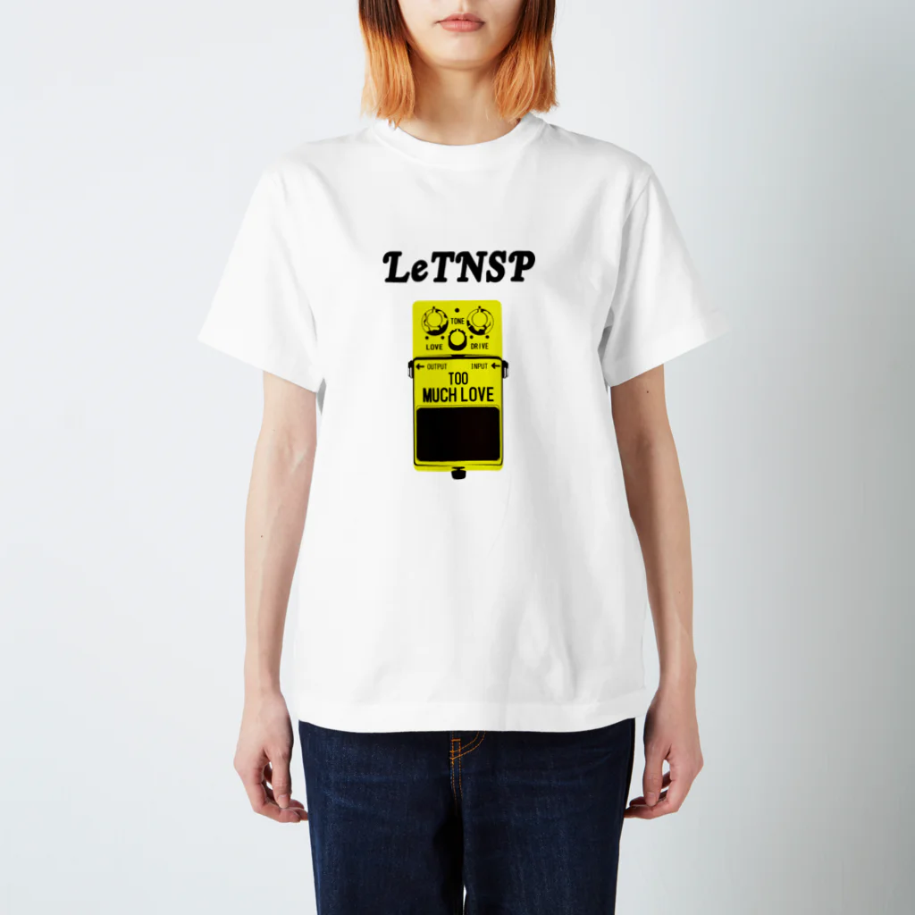 ＯＫダイレクト　powered by SUZURIのLeTNSP-008（黒黄） スタンダードTシャツ