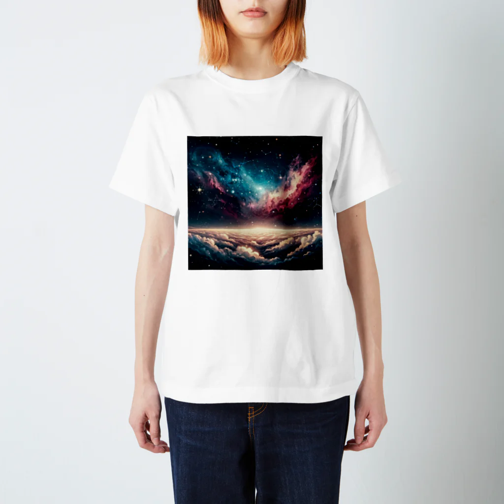 宇宙の神秘グッズ販売所のさいしょの宇宙 スタンダードTシャツ