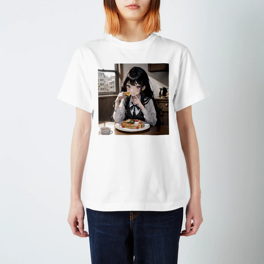 sgt-chikaraの朝食中の女子高生2 Regular Fit T-Shirt