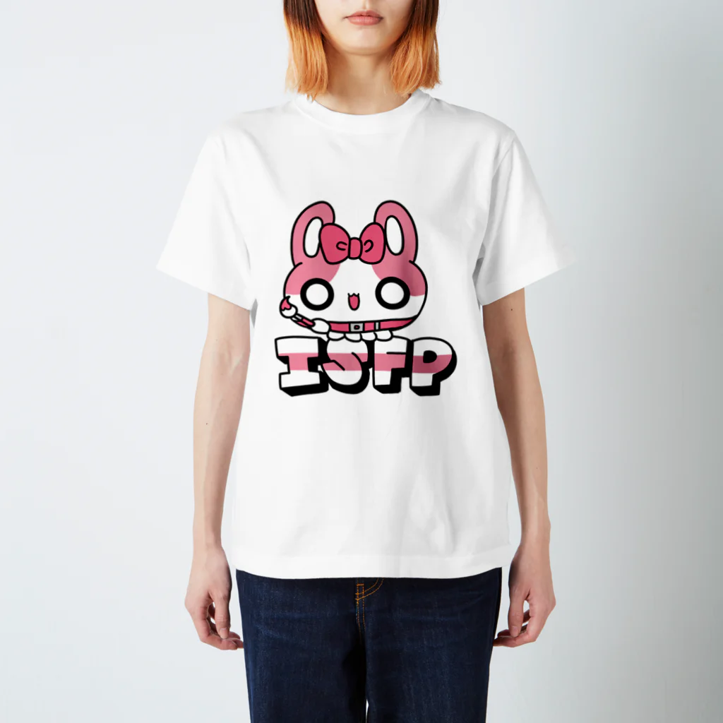 ムラサキゲジゲジのオンラインショップの16性格タコちゃんず ISFP スタンダードTシャツ