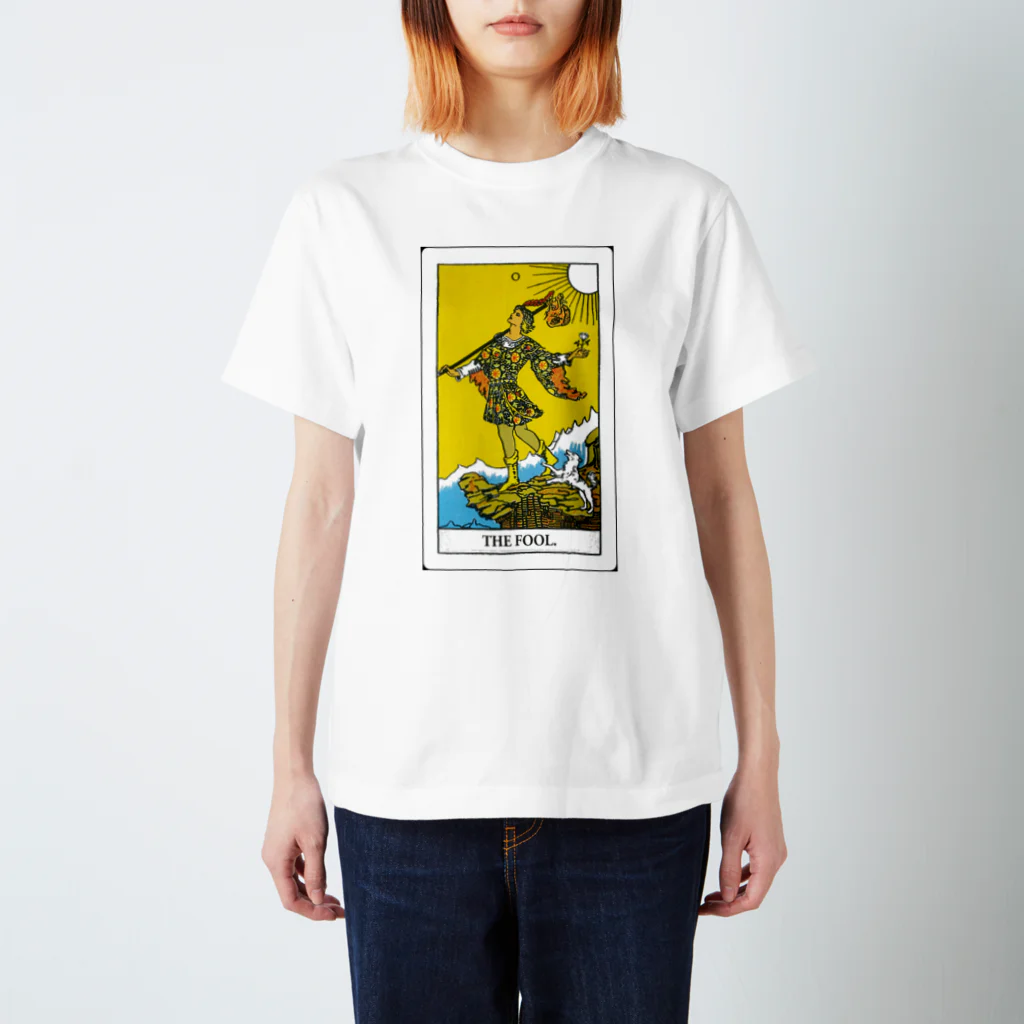 名画スマホケース・オンラインストア【クラウド】のウエイト版「THE FOOL」 Regular Fit T-Shirt