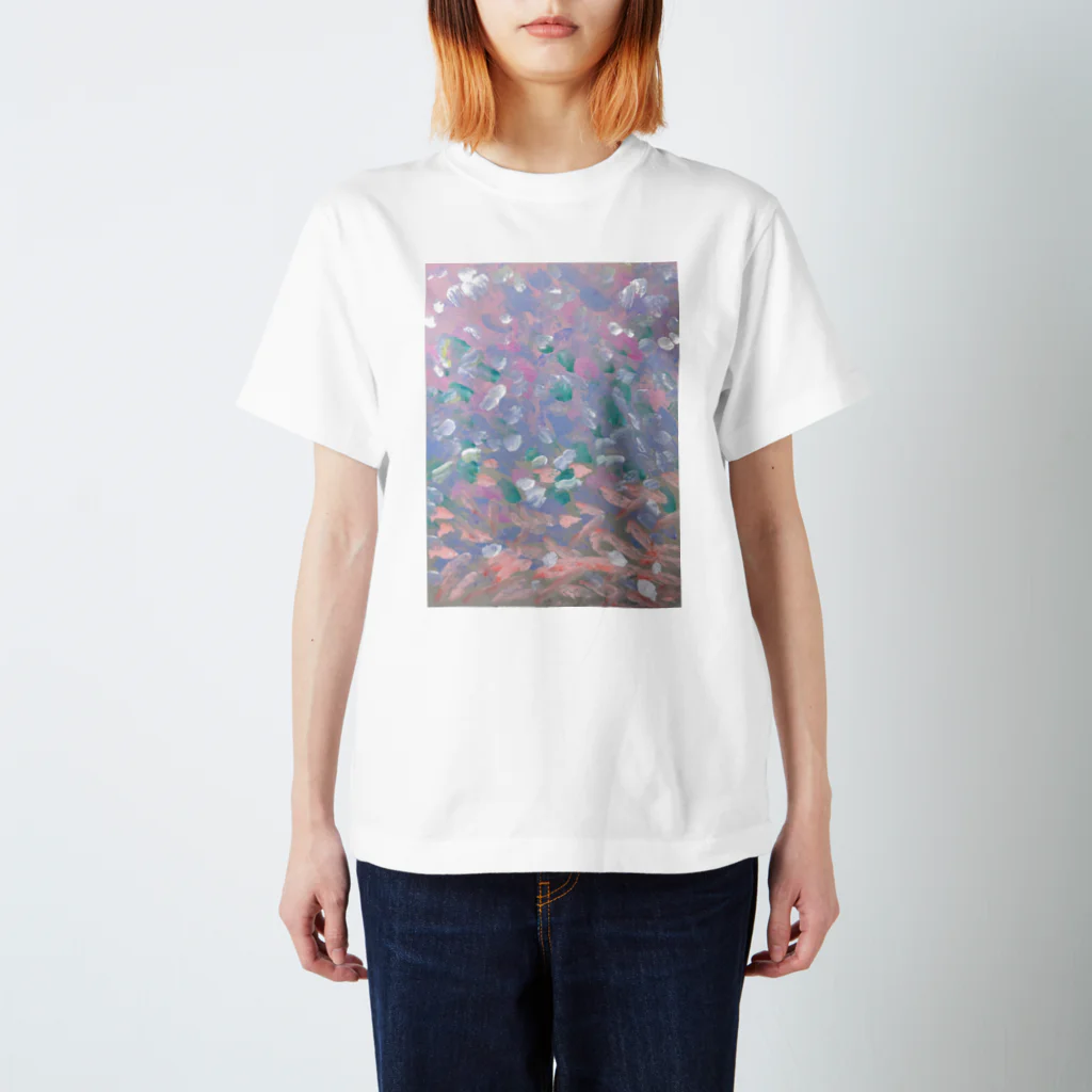 葉孝デスクの灰桜 スタンダードTシャツ