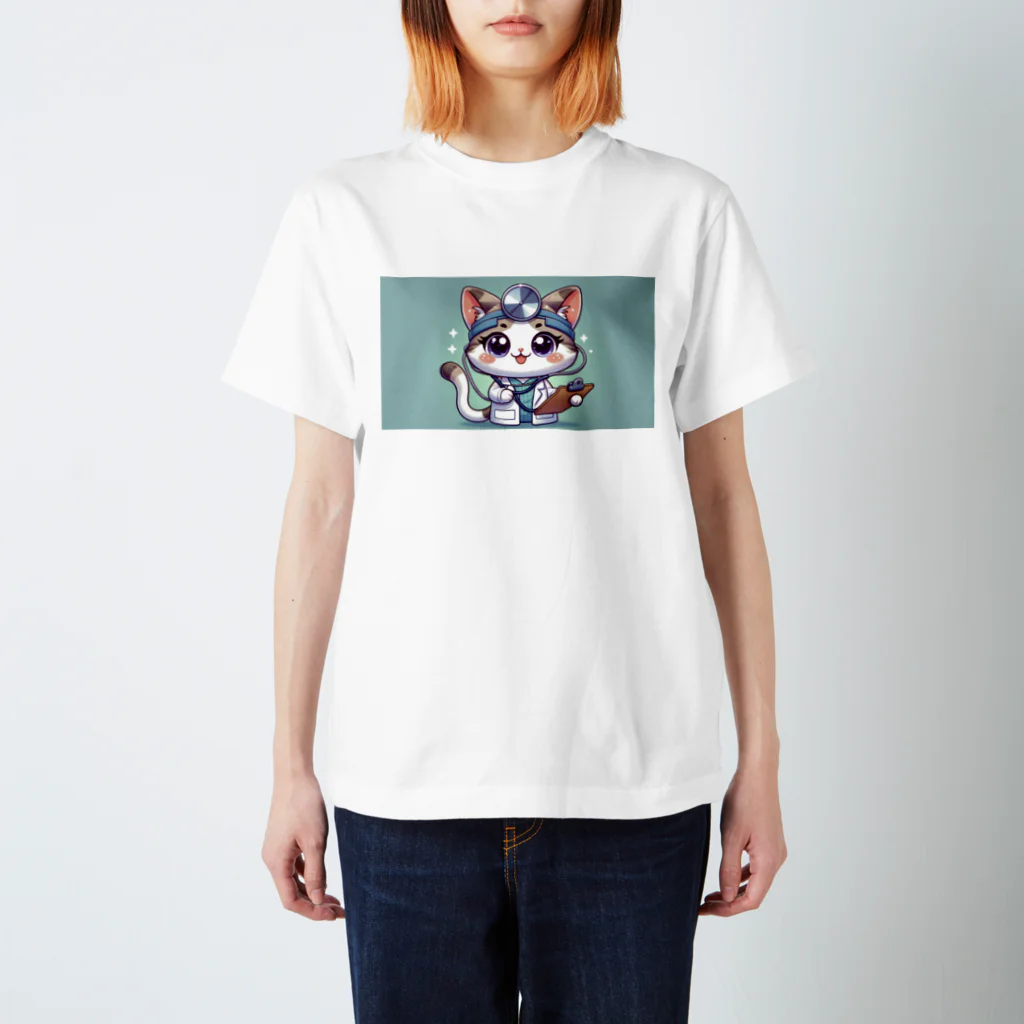 だいいち君のニャンタ君ドクター Regular Fit T-Shirt