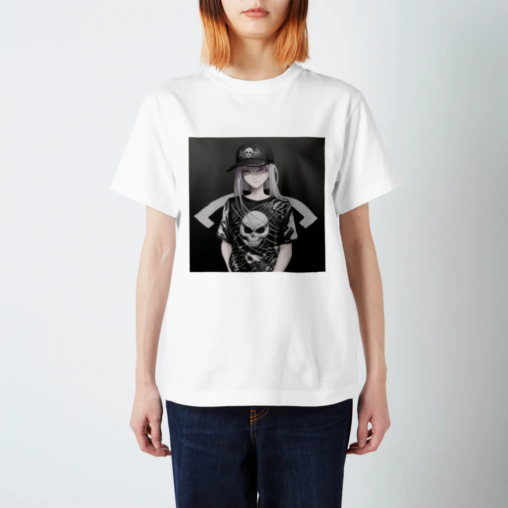 skull landscape のmusic.introduction スタンダードTシャツ