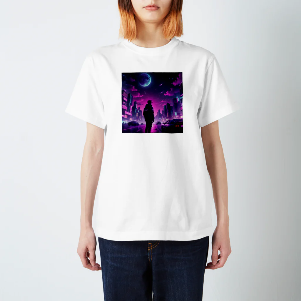 LUF_jpsのmidnight roadway スタンダードTシャツ