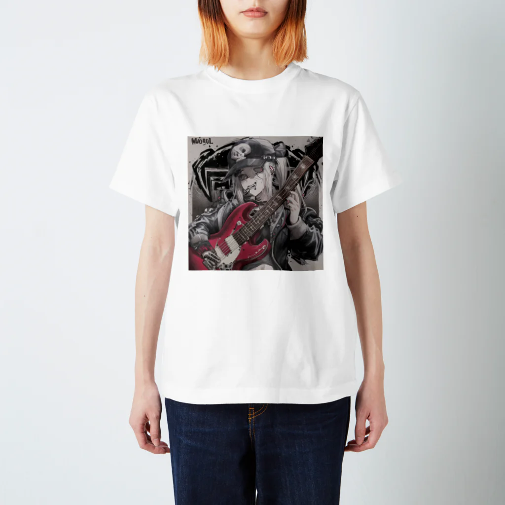 skull landscape のmusic.introduction スタンダードTシャツ