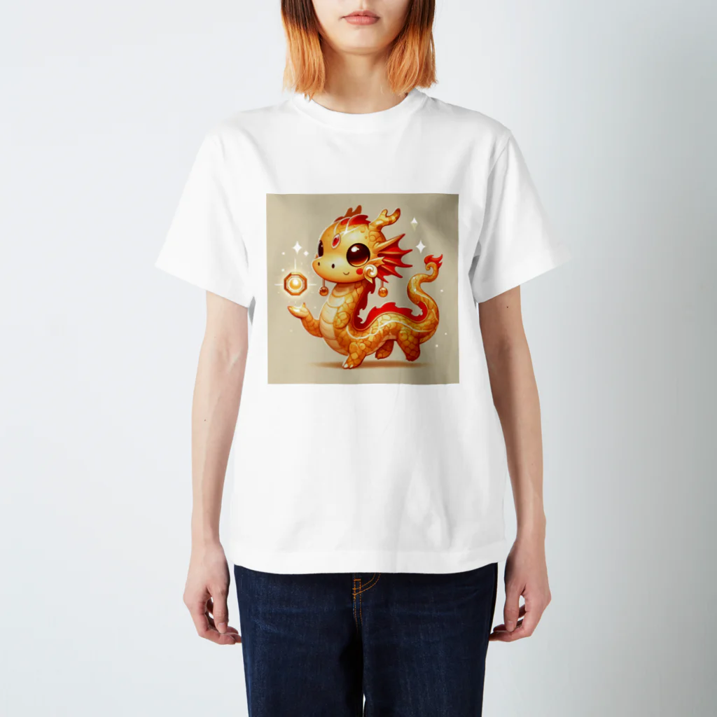 亀蘭タマムシの金龍358 スタンダードTシャツ