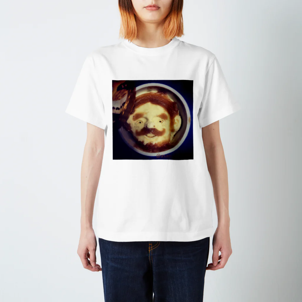 @ASANOMAKOTOのwaguri & azuki / Smile Regular Fit T-Shirt