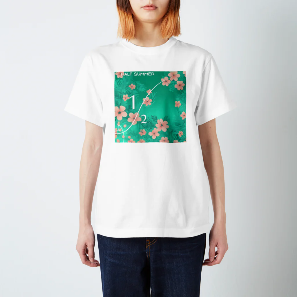 evening-fiveのHALF SUMMER 001 スタンダードTシャツ