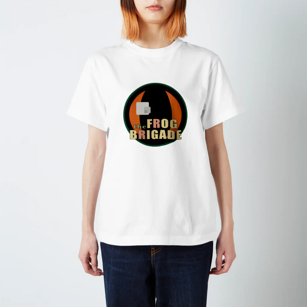 n.sekimoriのthe FROG BRIGADE ロゴ スタンダードTシャツ