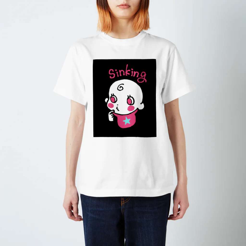 とりのシンキングベイビー スタンダードTシャツ