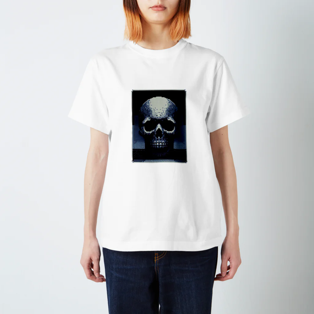 madaga-skullのドットスカル スタンダードTシャツ