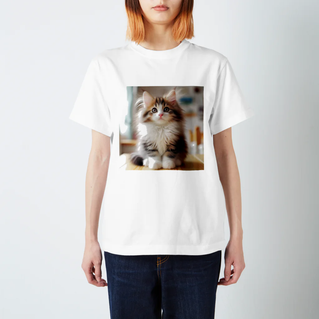 Creation CATのゴージャスCAT Regular Fit T-Shirt