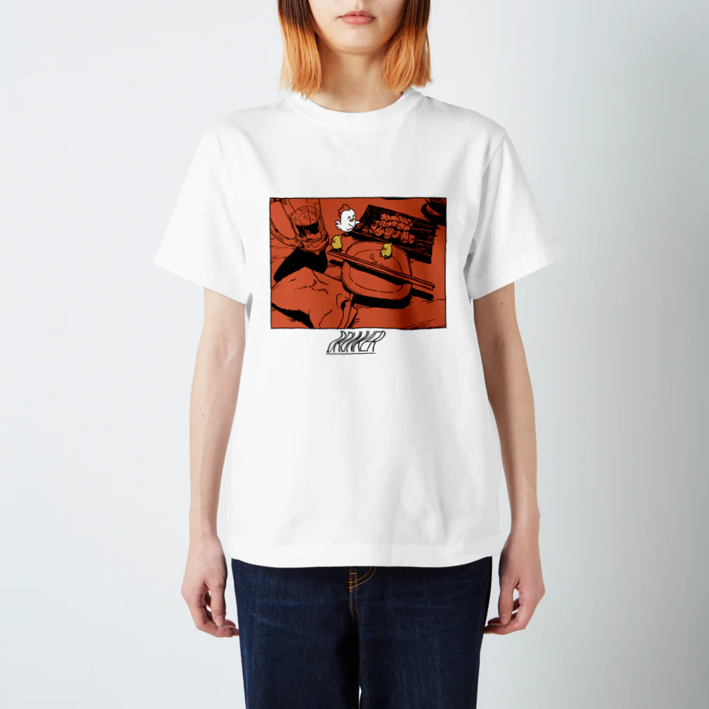 たべっ子ドランカーのChicken Drunker Regular Fit T-Shirt