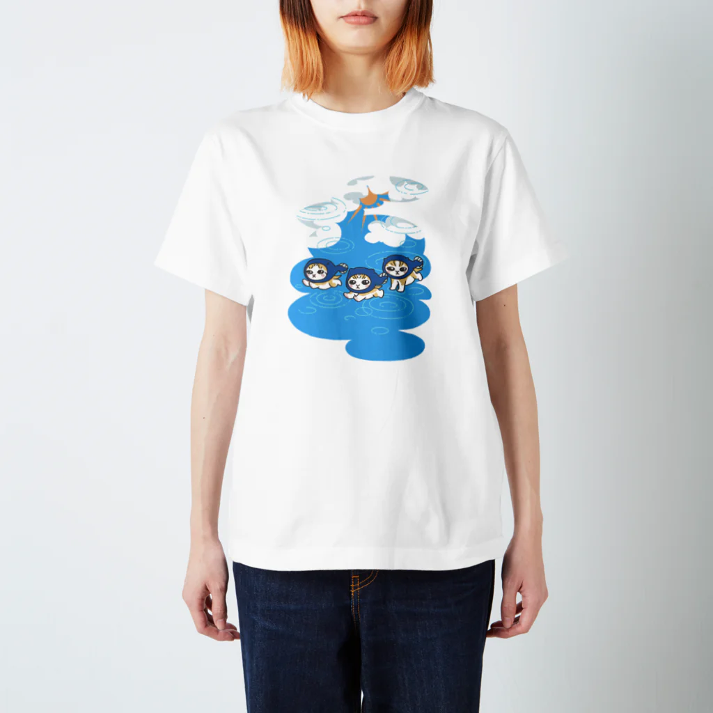 nya-mew（ニャーミュー）のオタマジャクシごっこ Regular Fit T-Shirt