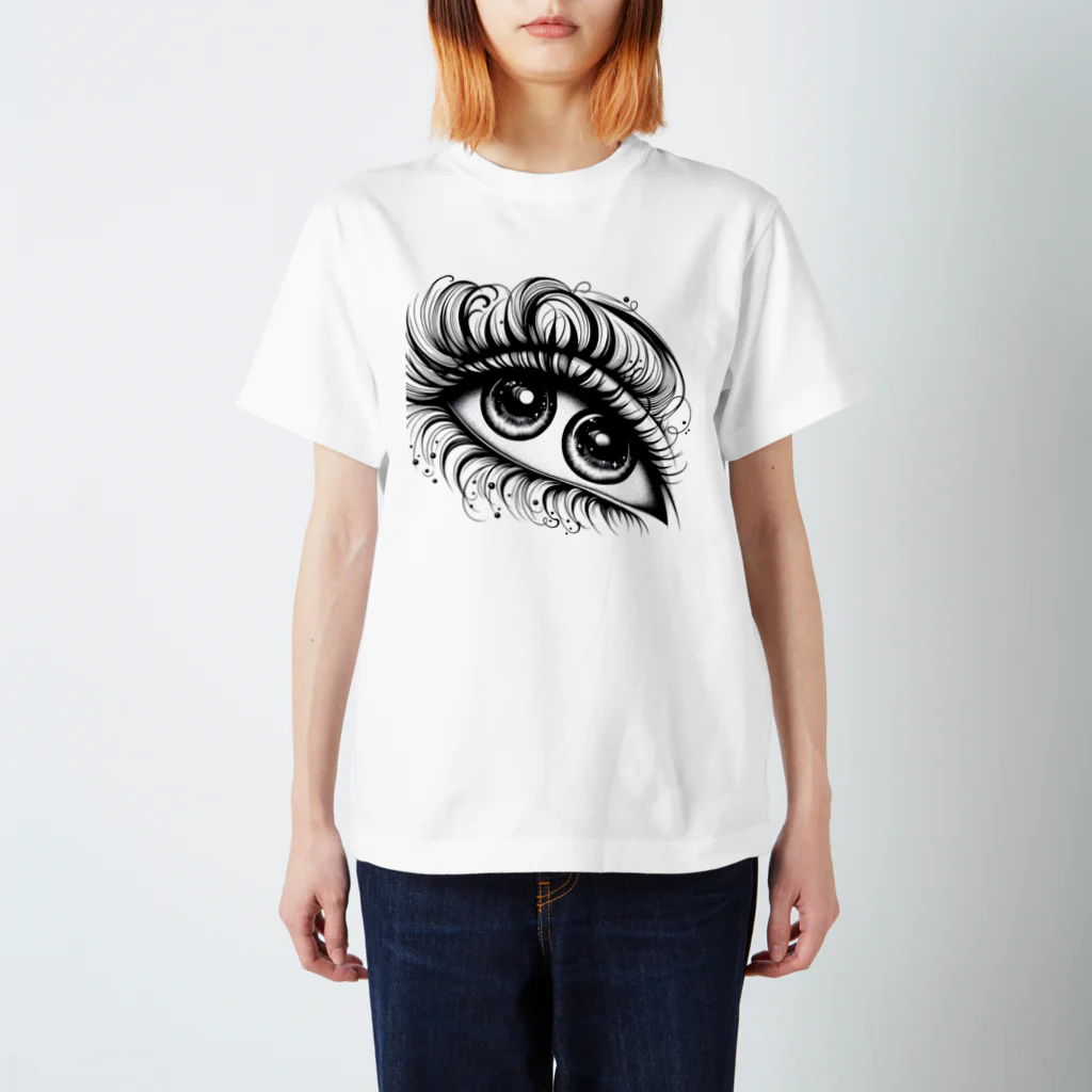 yielanggo007の双瞳 スタンダードTシャツ