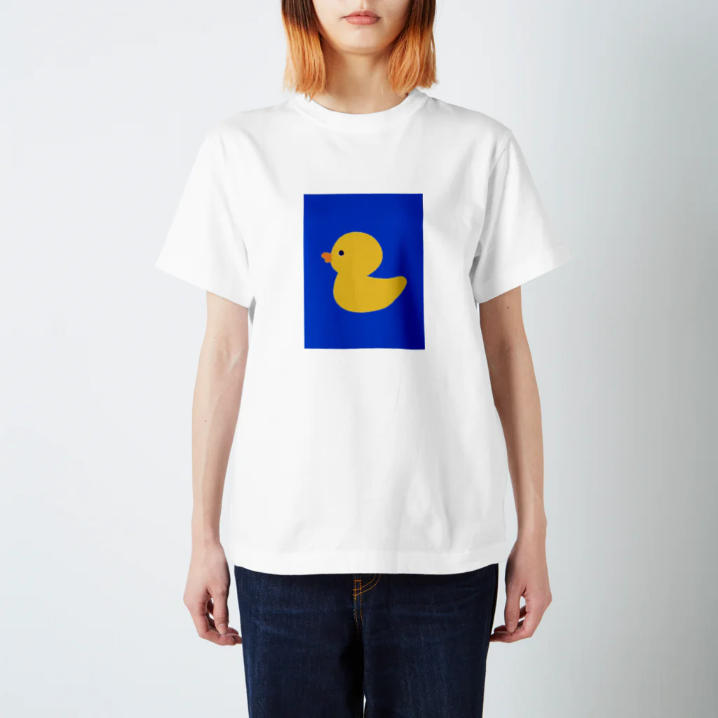 benitsubaki_000のるんるんアヒル Regular Fit T-Shirt