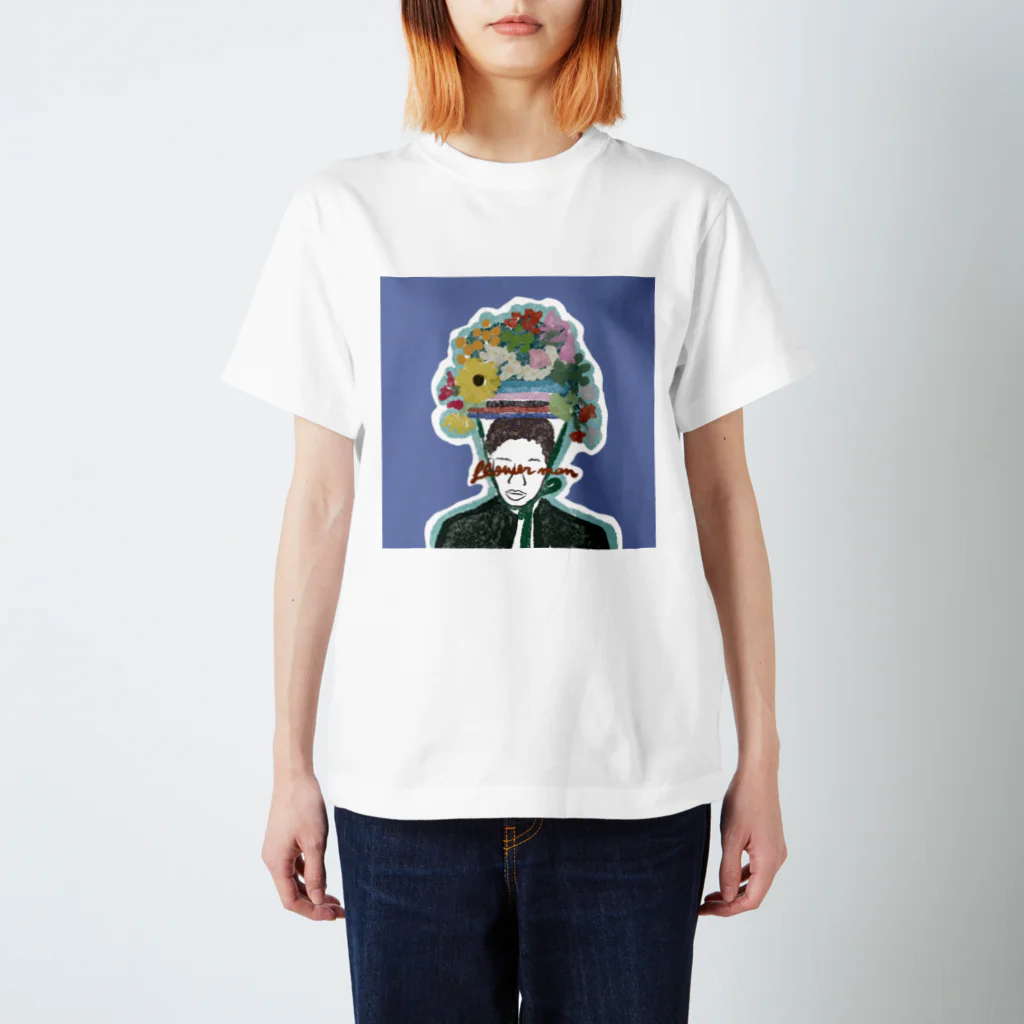 hisakonのflower man スタンダードTシャツ