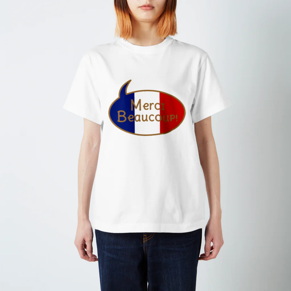 フォーヴァのMerci Beaucoup スタンダードTシャツ