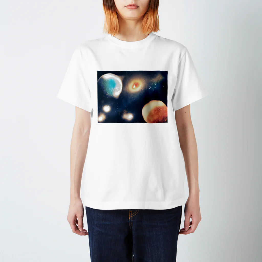えみねこの原始宇宙創造 スタンダードTシャツ