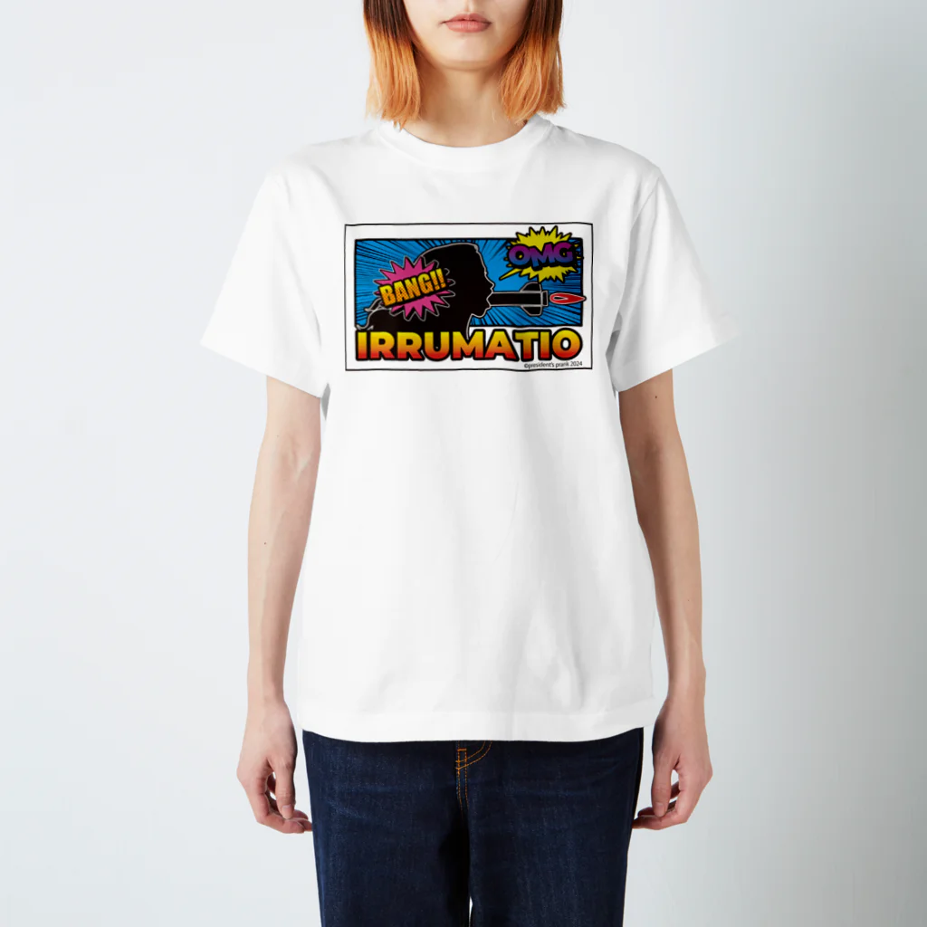 President's prankのI"RR"UMATIO Tシャツ Regular Fit T-Shirt