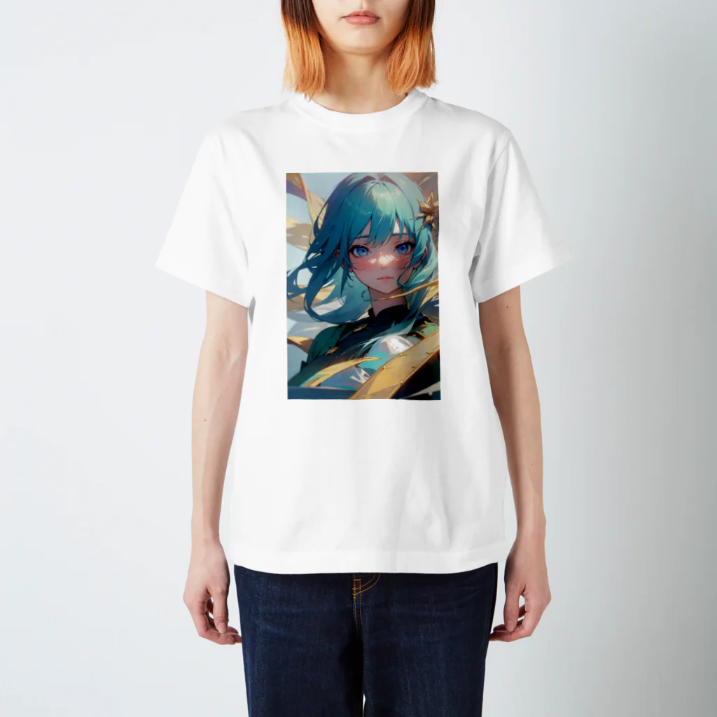 はぴはぴの無垢な少女の瞳は何を映す Regular Fit T-Shirt