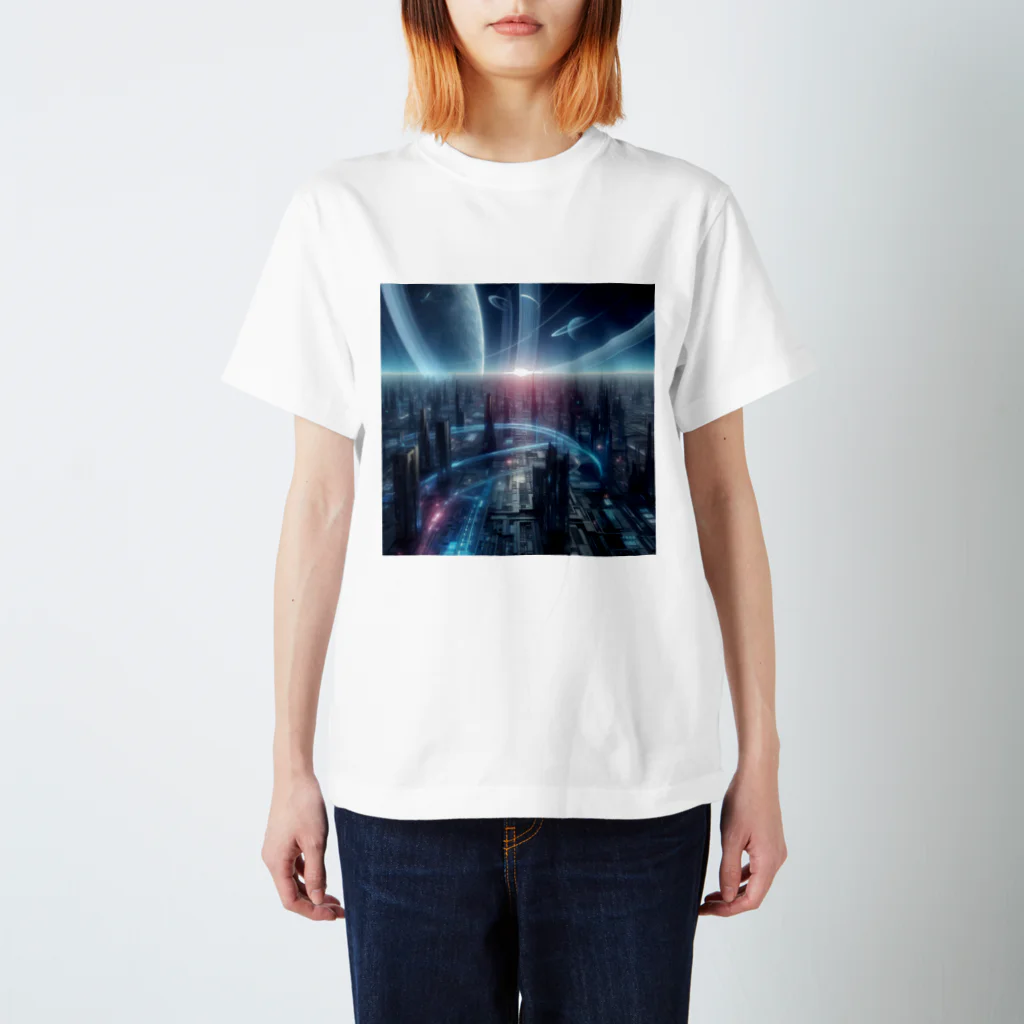 mkyrの明るい未来Ⅱ　look toward a bright future スタンダードTシャツ