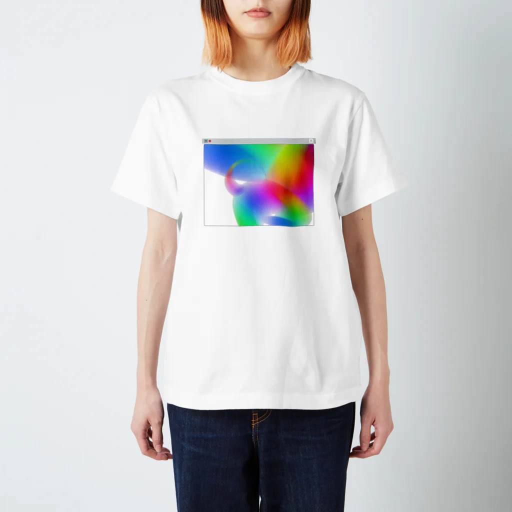 CANVAS2002の虹色でつくってみよう Regular Fit T-Shirt