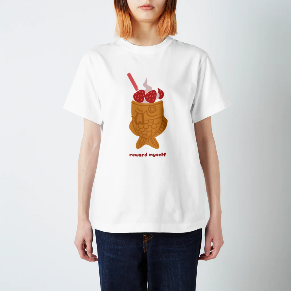 はる_社務所のreward myself Regular Fit T-Shirt