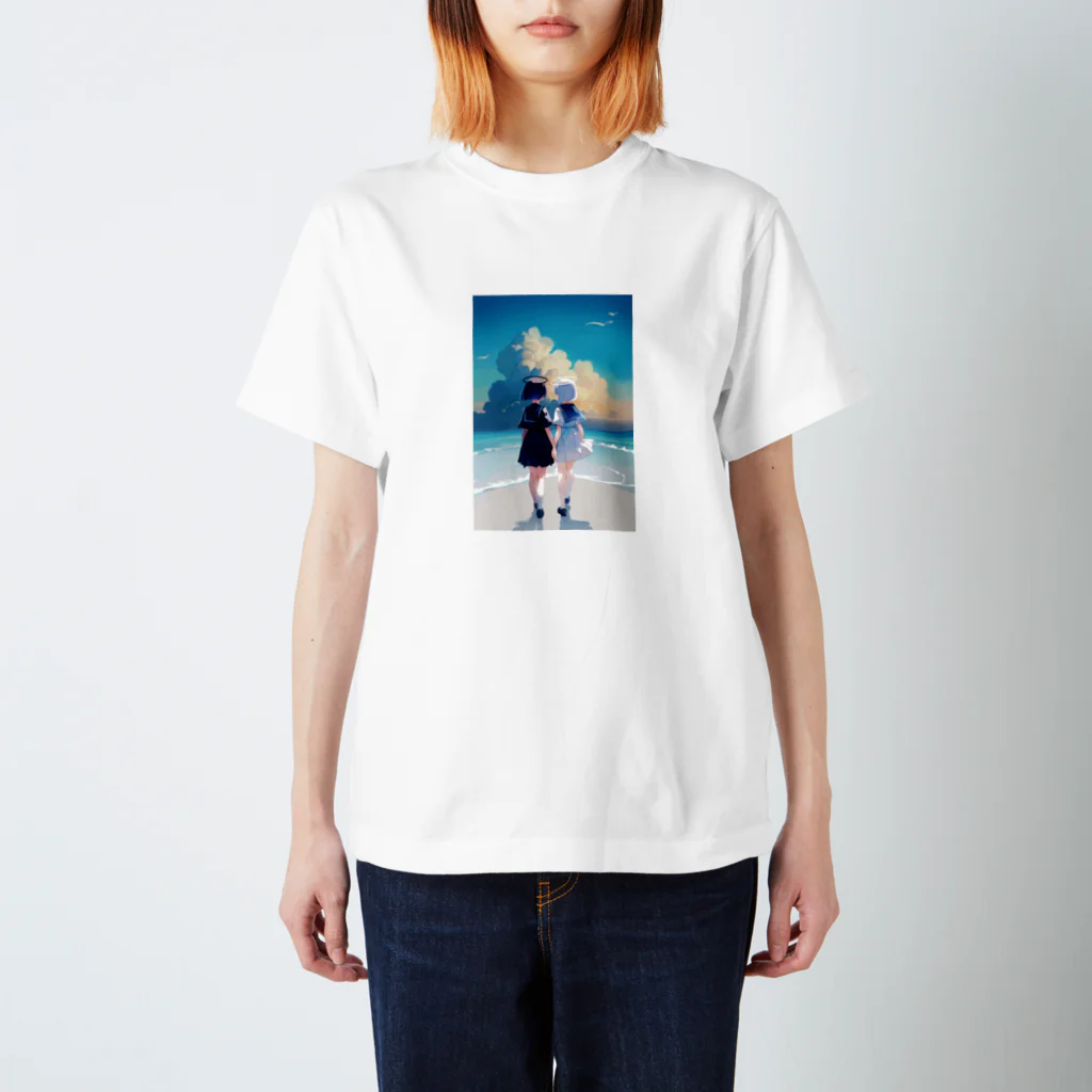 ayu_1102の天使と悪魔のスマホケース Regular Fit T-Shirt