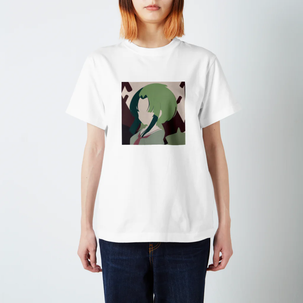 Riollaの緑の女の子 スタンダードTシャツ