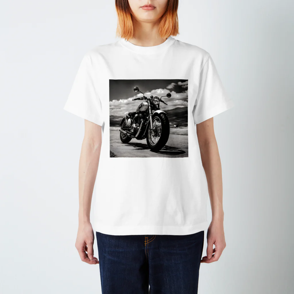 the blue seasonのクラシックバイクの美学：時代を超えたエレガンス Regular Fit T-Shirt